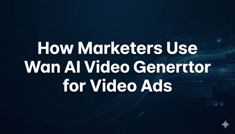 How Marketers Use Wan AI Video Generator